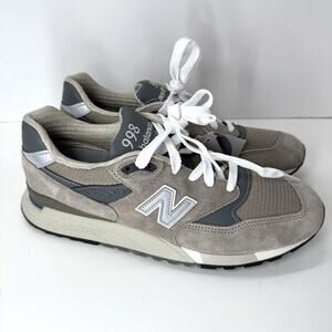 Men New Balance Made in USA 998 Core Athletic/Running Shoes Grey U998GR